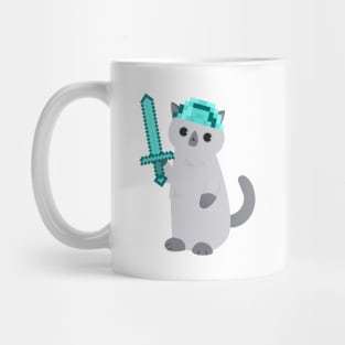 Cat in armor Mug